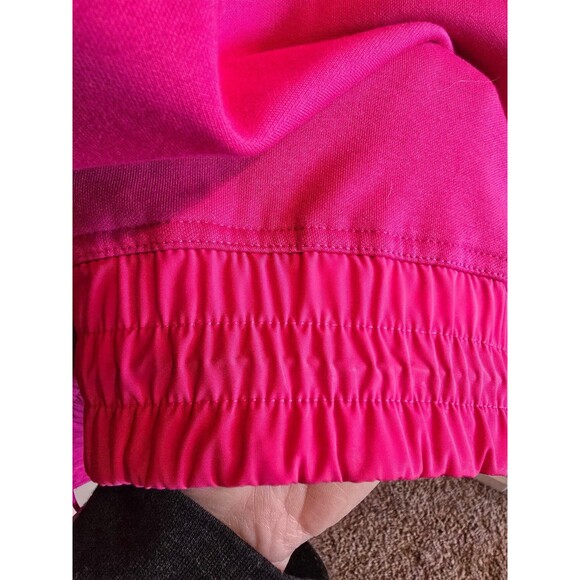 Athleta triumph Hybrid Half Zip Sweatshirt Hot Pink Barbiecore Size Medi… - Picture 7 of 10